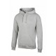 Classic Placket Buttoned Hoodie